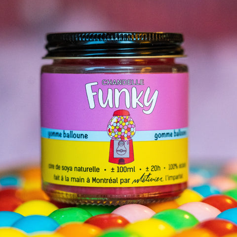 Bubble Gum Candle X Funky Candles