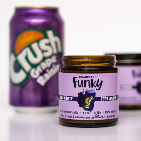 Crush X Grape Soda Candle Funky Candles