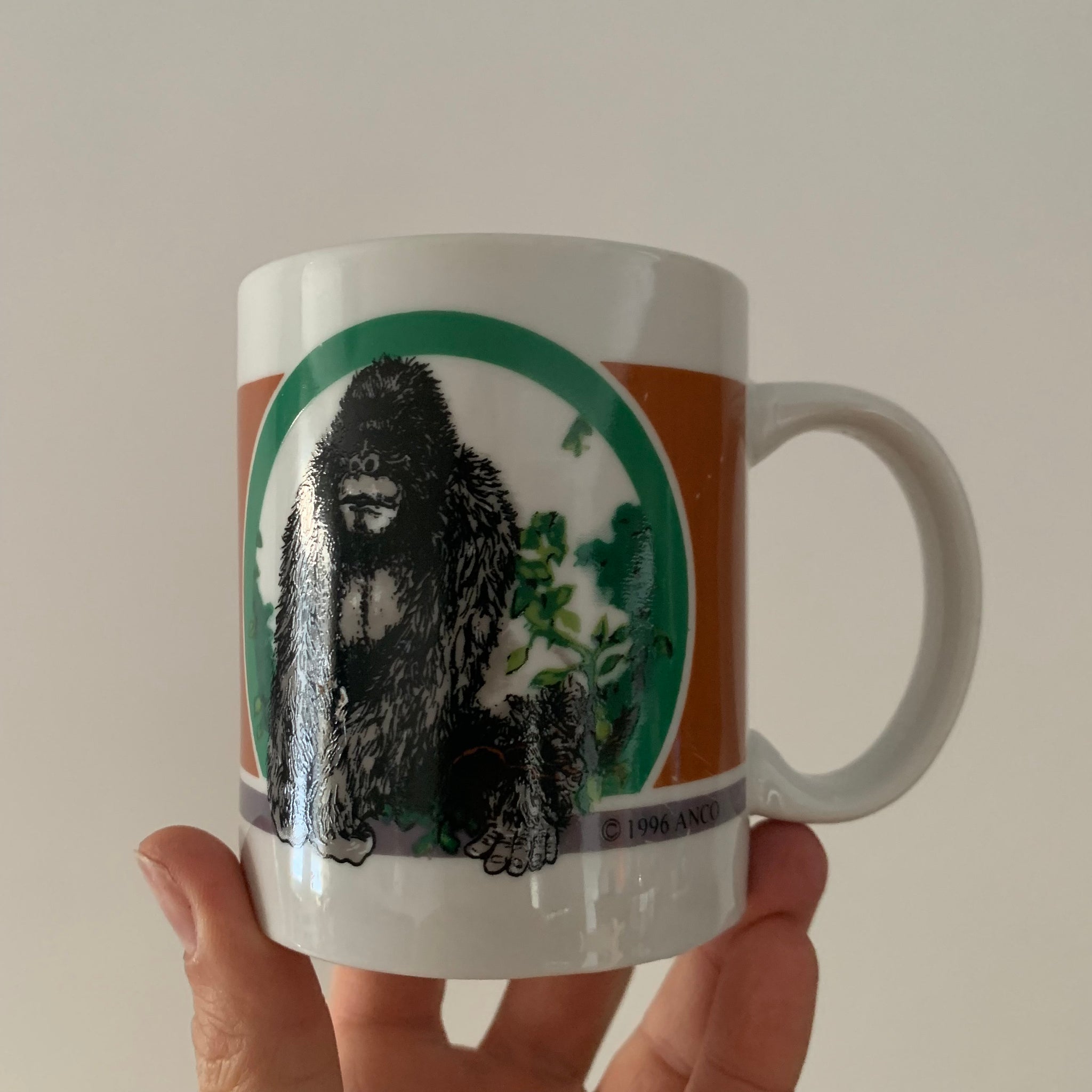 Vintage 1996 Gorilla Mug